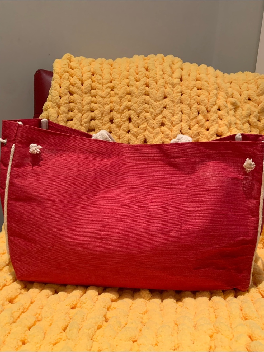 ❤️RITZ CARLTON GRAND CAYMAN CANVAS BEACH BAG❤️AUTHENTIC!! NEVER USED. - Picture 3 of 9